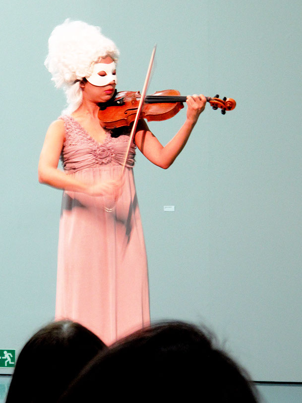 Violinist: Jeeyoung Choi, Taejun Kim, Museum Kunstpalast Duesseldorf, 2014