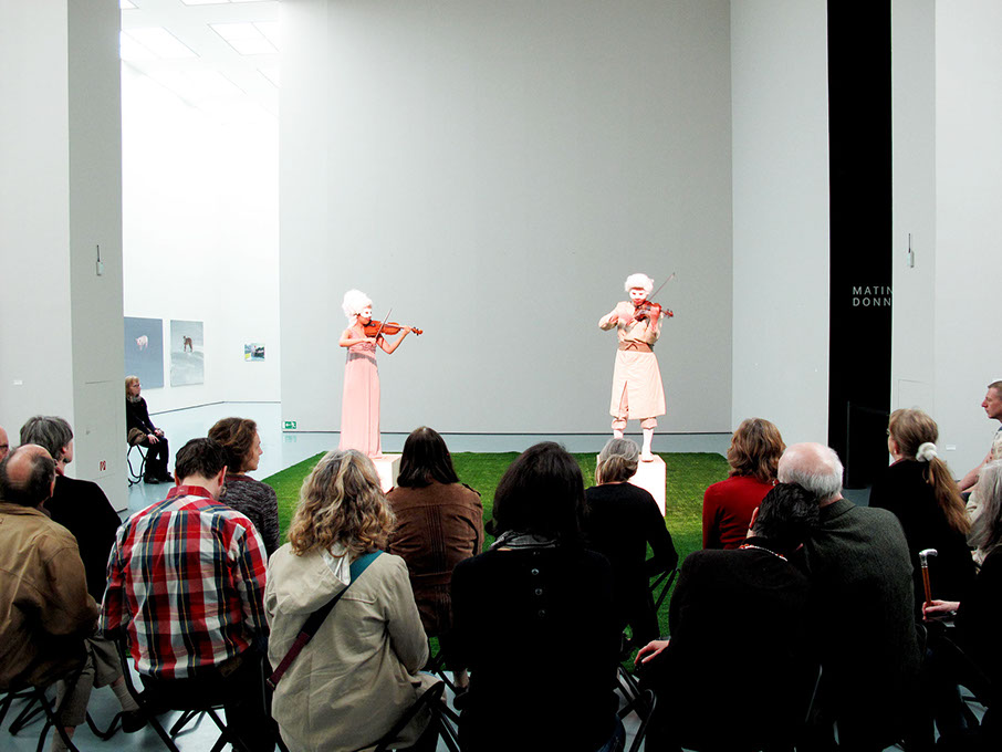 Violinist: Jeeyoung Choi, Taejun Kim, Museum Kunstpalast Duesseldorf, 2014