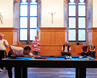 Performer played Billiards from 7 p.m. to 1.30 a.m.