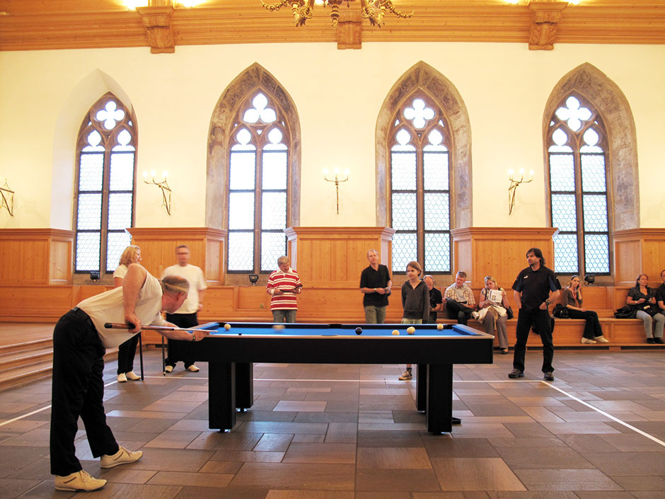 Performer played Billiards from 7 p.m. to 1.30 a.m.